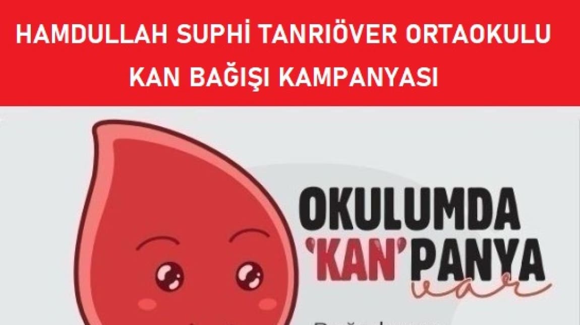 Kan Bağışı Kampanyası